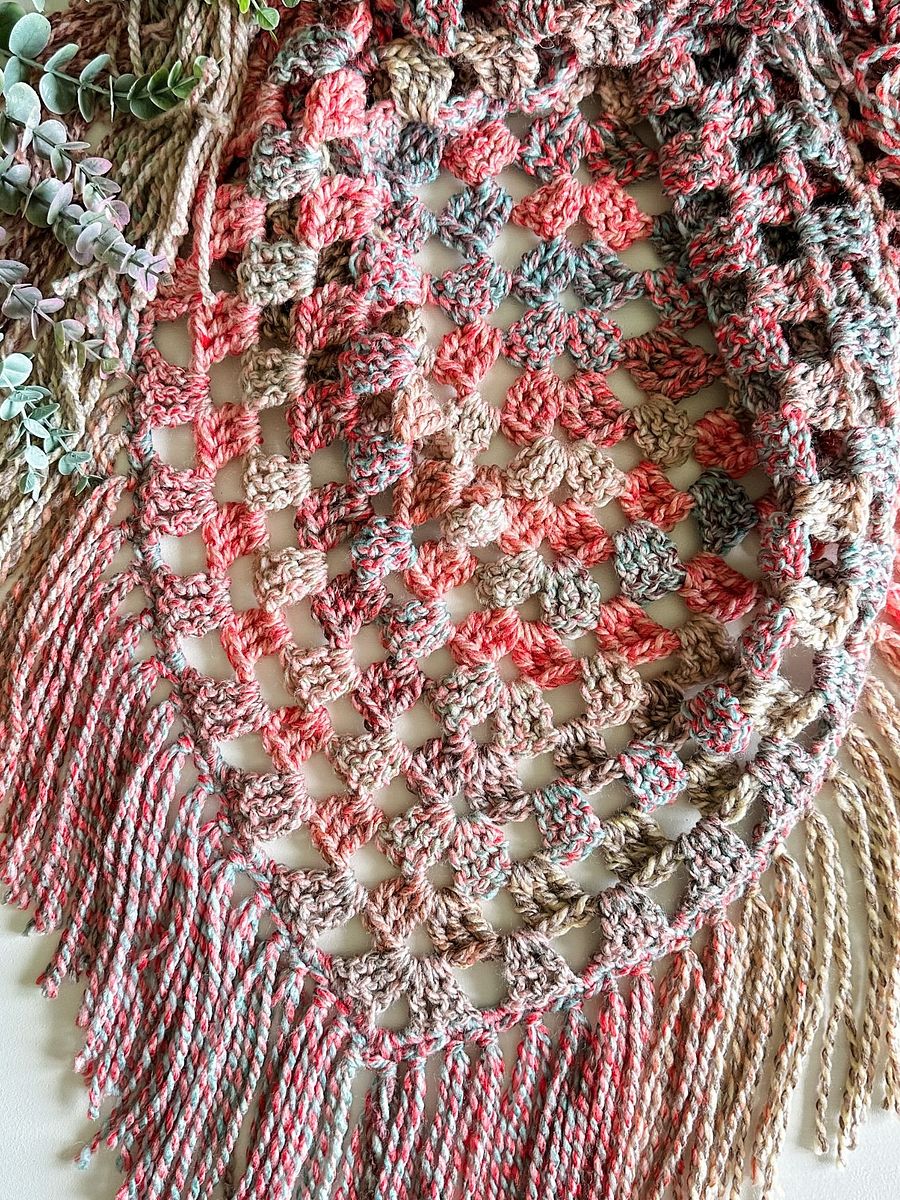 Shimmer Triangle Shawl Crochet Pattern product image (4)