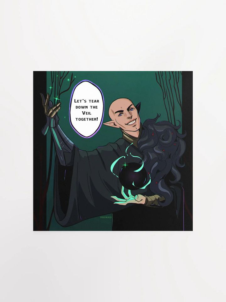 "Let's tear down the veil together!" Poster product image (1)