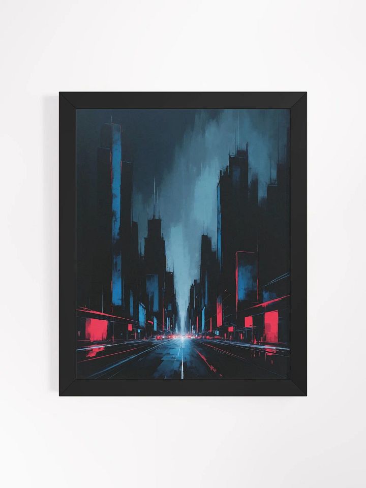 Abstract Cityscape Framed Print product image (2)