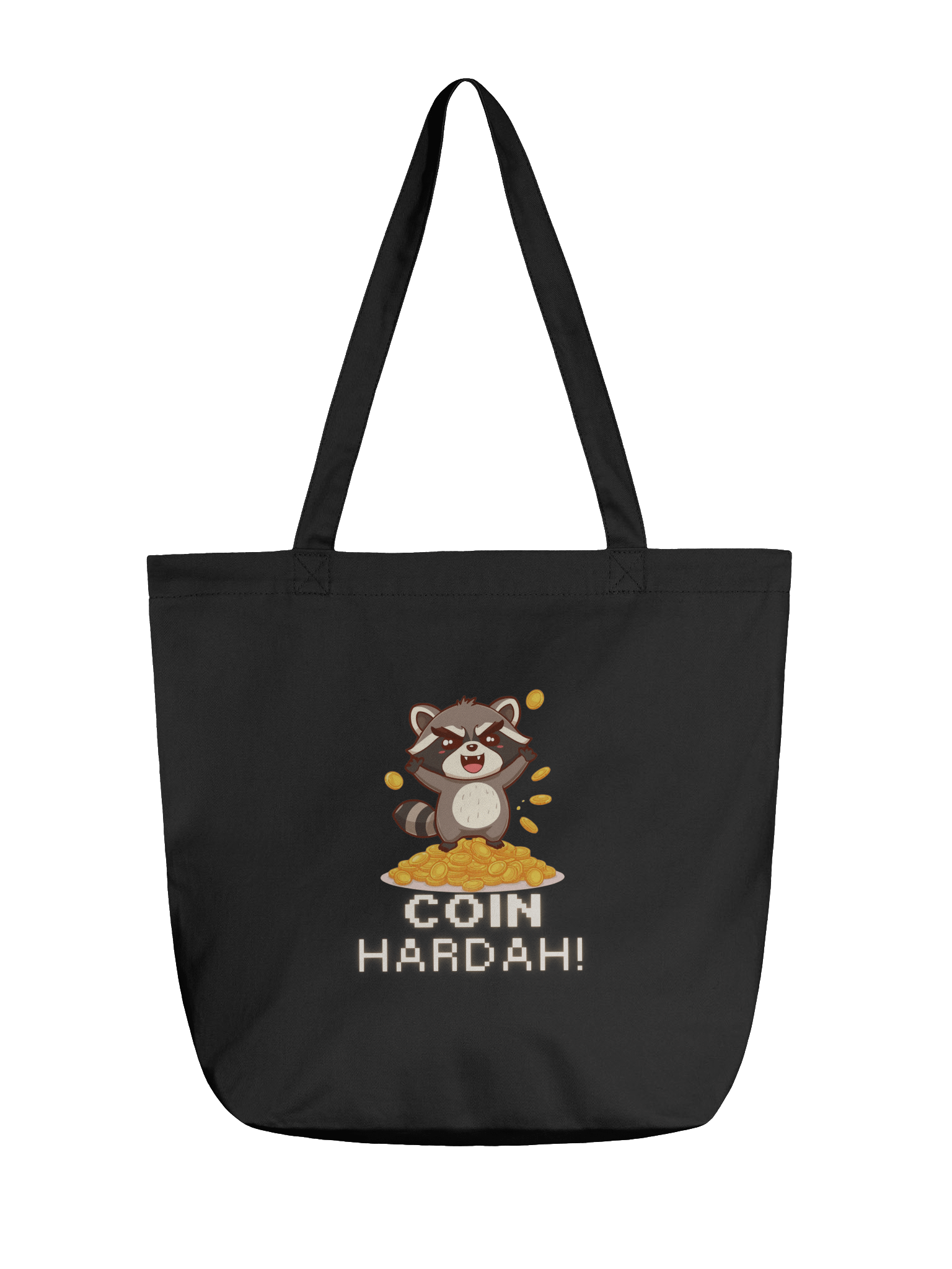 Eco Raccoon Coin Hardah Tote Bag product image (1)