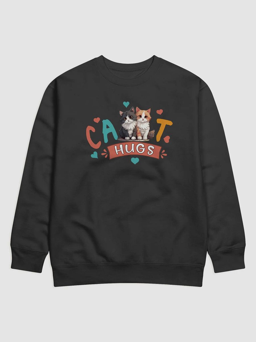 Colorful Cat Hugs Premium Sweatshirt product image (1)