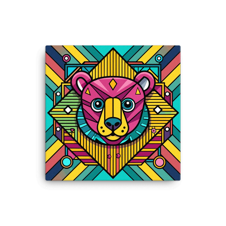 Gemetric Mandala Bär 6 product image (1)