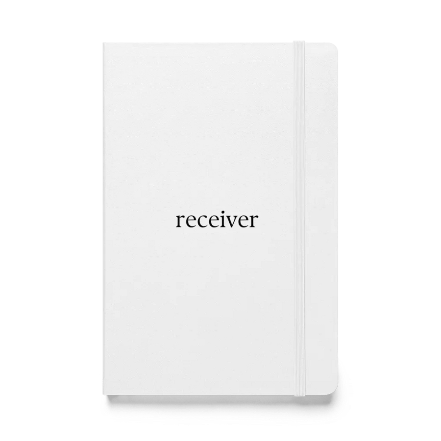 White 'receiver' Journal product image (1)