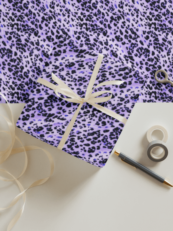 Purple Leoperd Skin Paper sheet product image (4)
