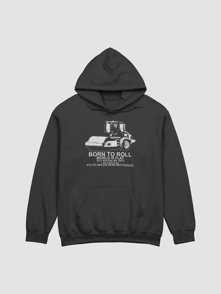 BORN TO ROLL HOODIE (BLACK) product image (1)