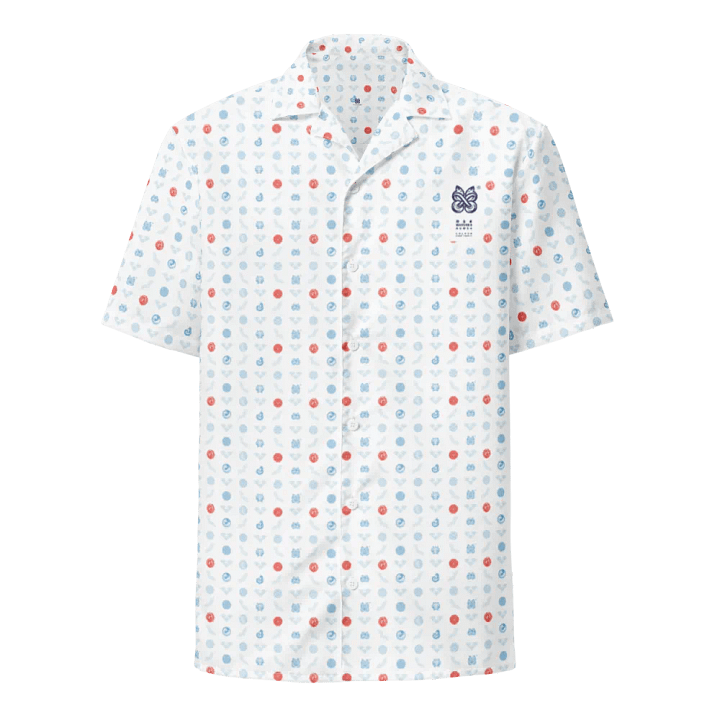 Mythical Dots Hawaiian Shirt E product image (1)