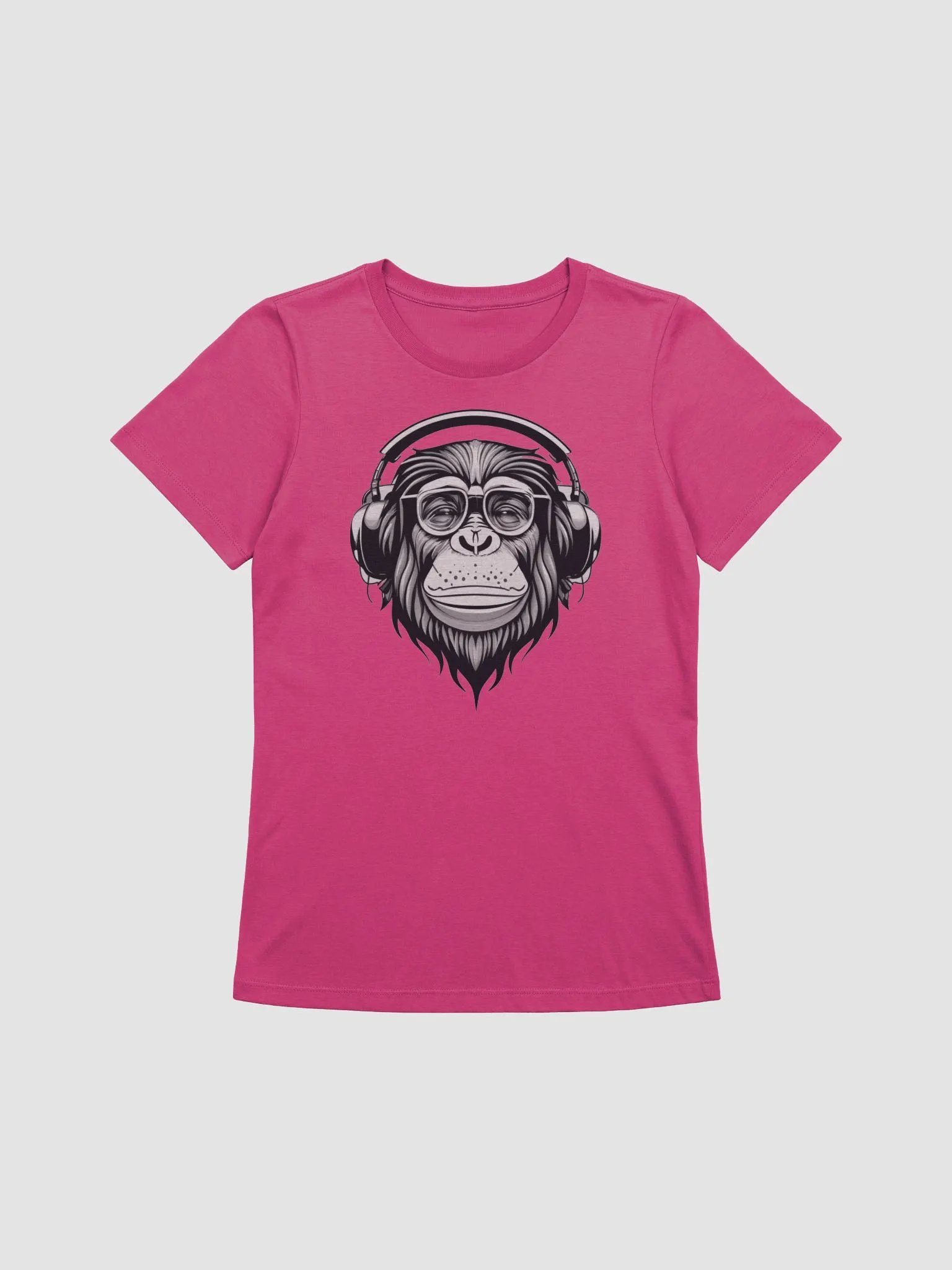 Monkey Business Womans T Shirt (Marley Chimp) product image (2)