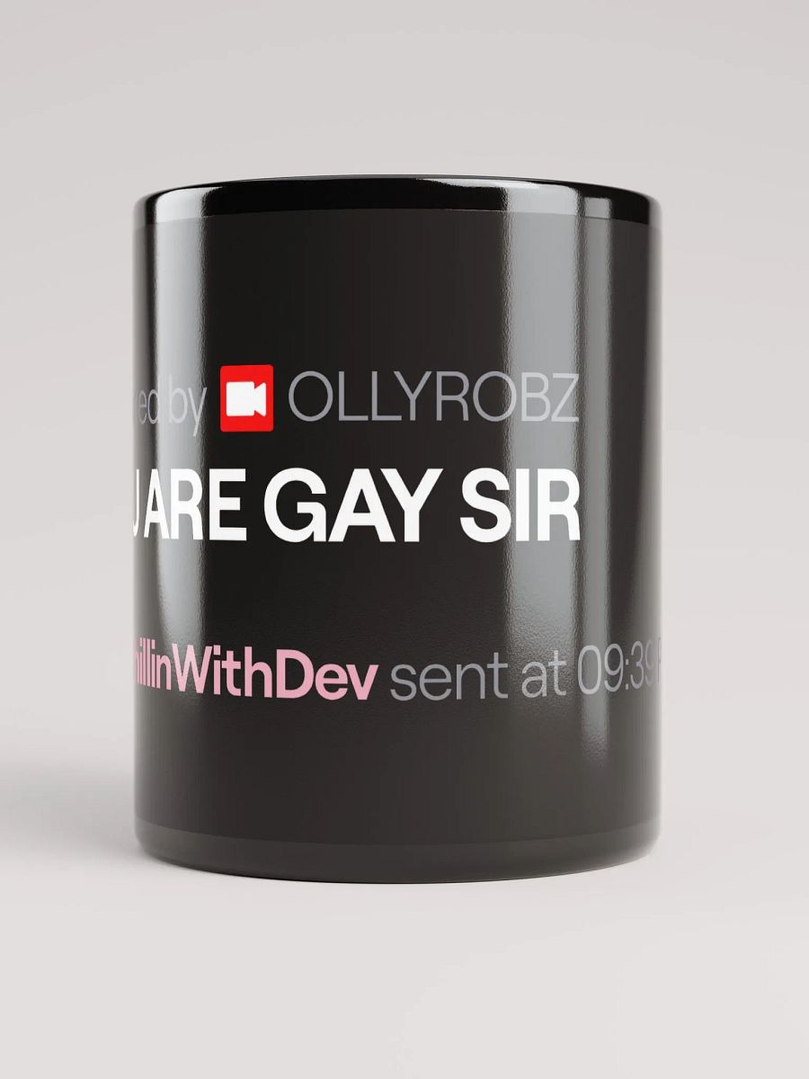"YOU ARE GAY SIR" Mug product image (2)