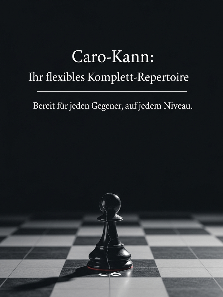 Caro-Kann: Ihr flexibles Komplett-Repertoire – Bereit für jeden Gegner, auf jedem Niveau product image (1)