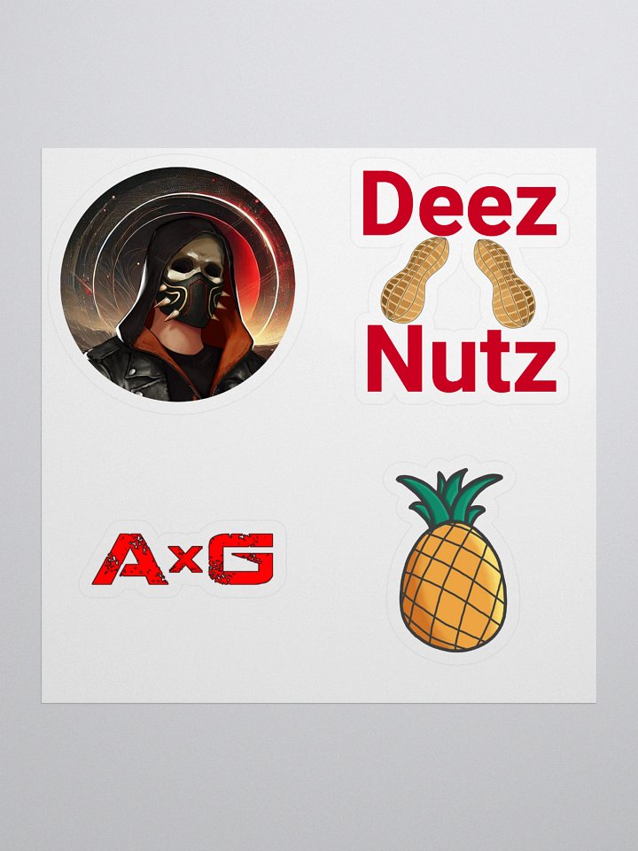 AxG Sticker Sheet product image (1)