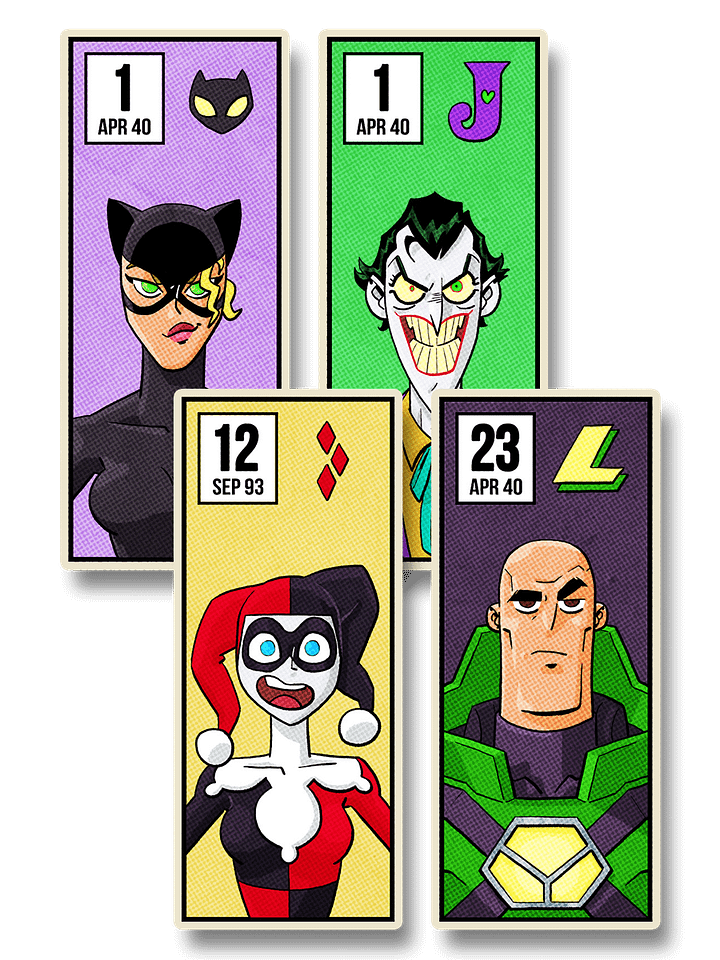 DC Villains Sticker Pack product image (1)