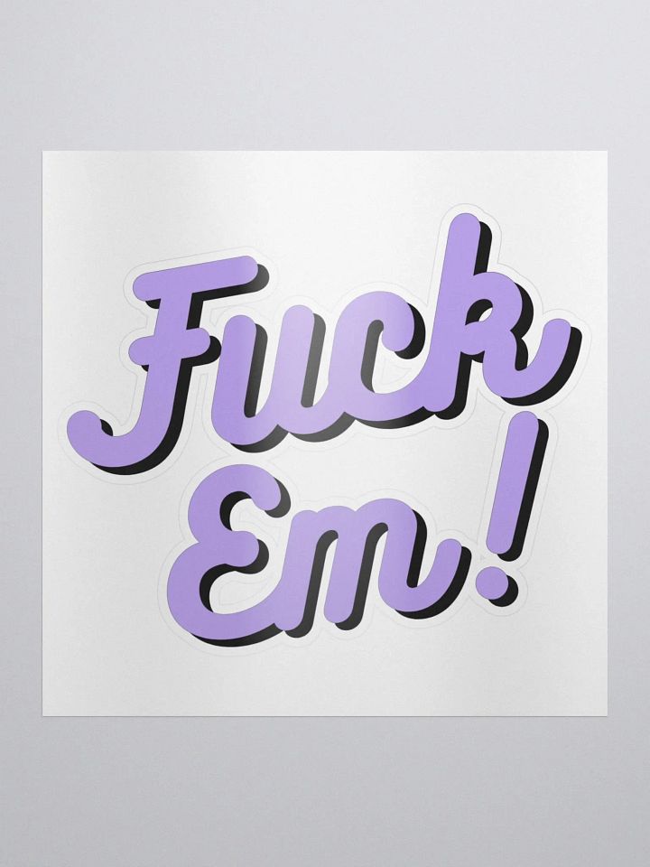 F em! Sticker product image (1)