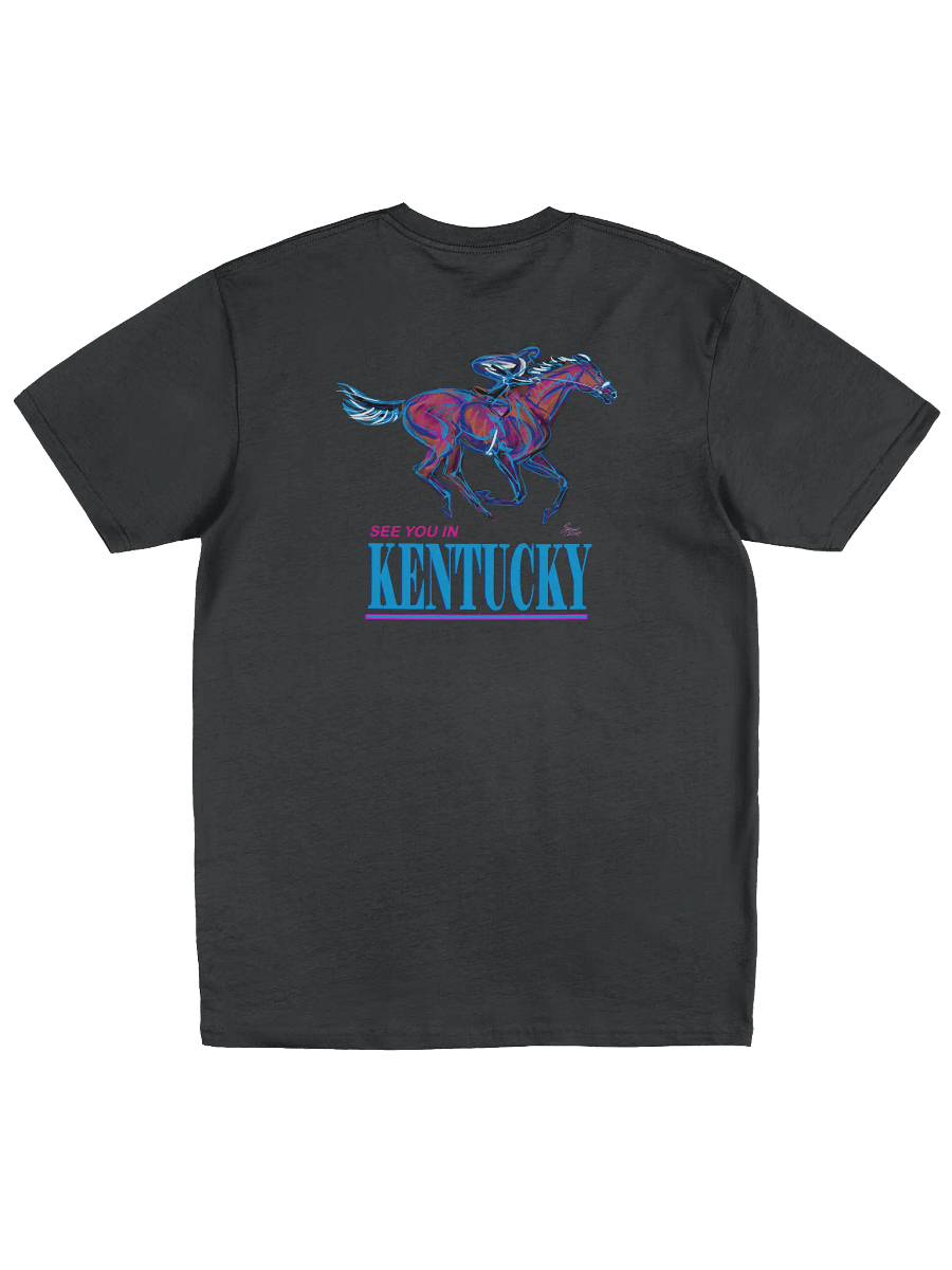 Kentucky Bound-Horse Racing Tee Shirt product image (10)