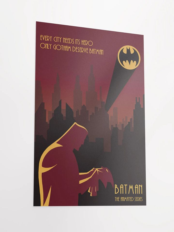 Batman Animated Series Movie Poster product image (6)
