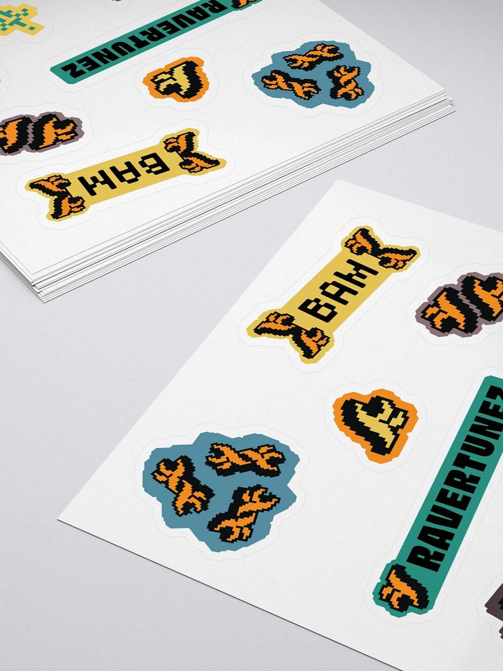 RAVERTUNEZ STICKER SHEET product image (1)