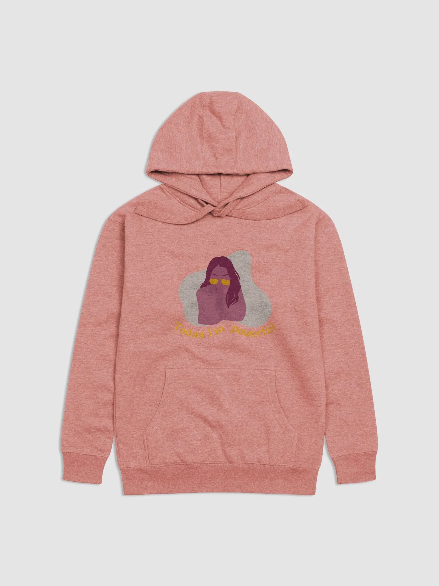 Today I'm Powerful hoodie product image (1)