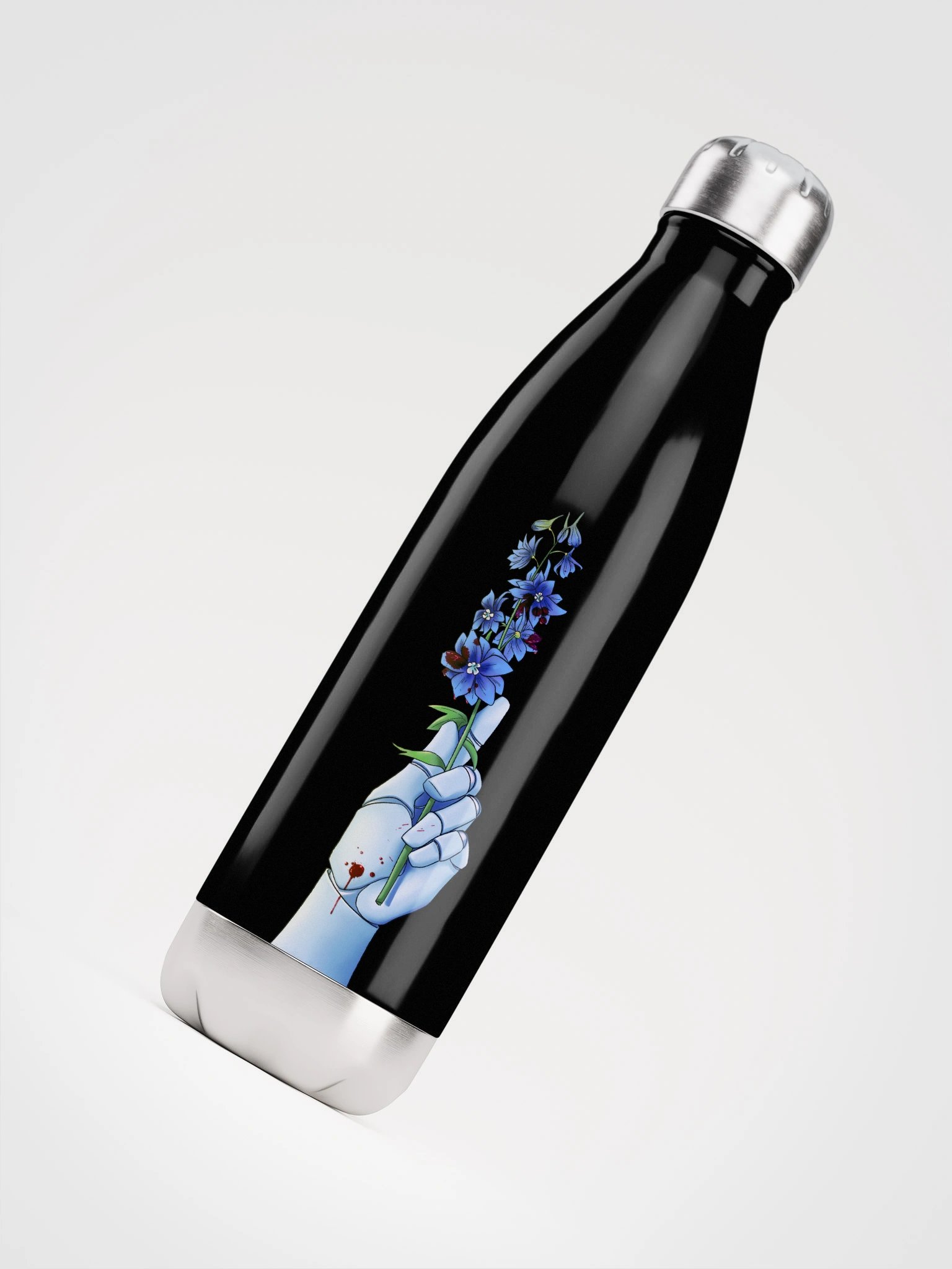 Sage's Hand Water Bottle - Echo of the Larkspur product image (4)