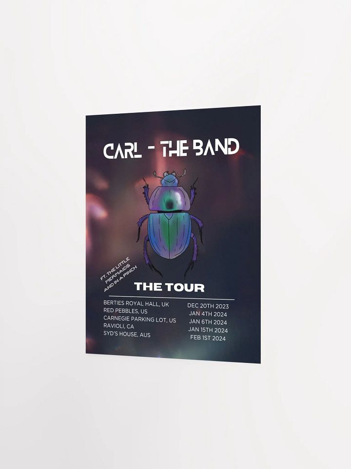 Carl (the tour poster.) product image (2)