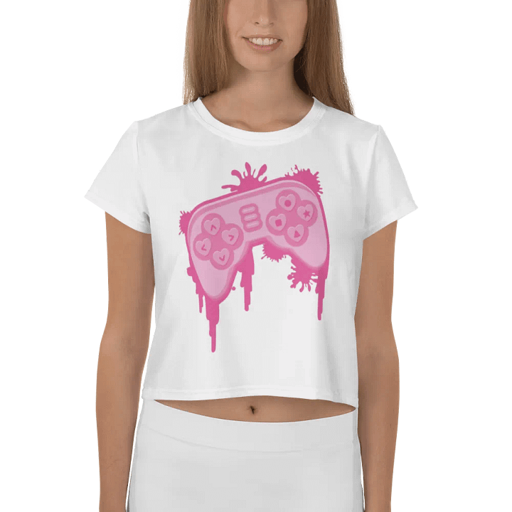 Premium ControlHer Crop Top Tee product image (1)
