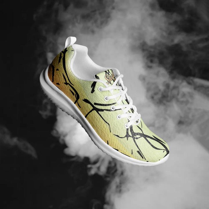 Men's Athletic Shoes by Allcolor 2007 /Stades Sport Sneaker/Enigma Lime-Orange product image (1)