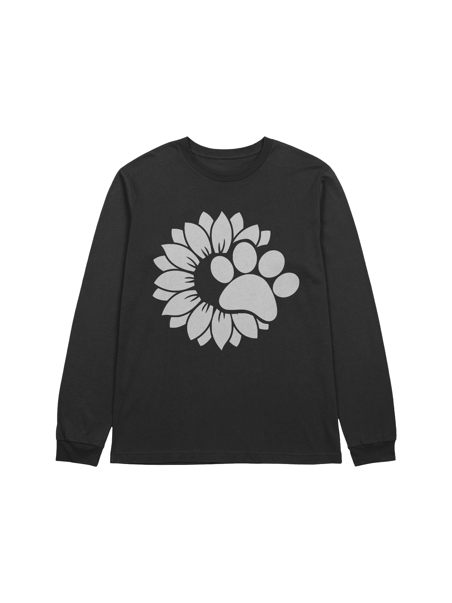 Sunflower Paw Long Sleeve T-Shirt product image (2)