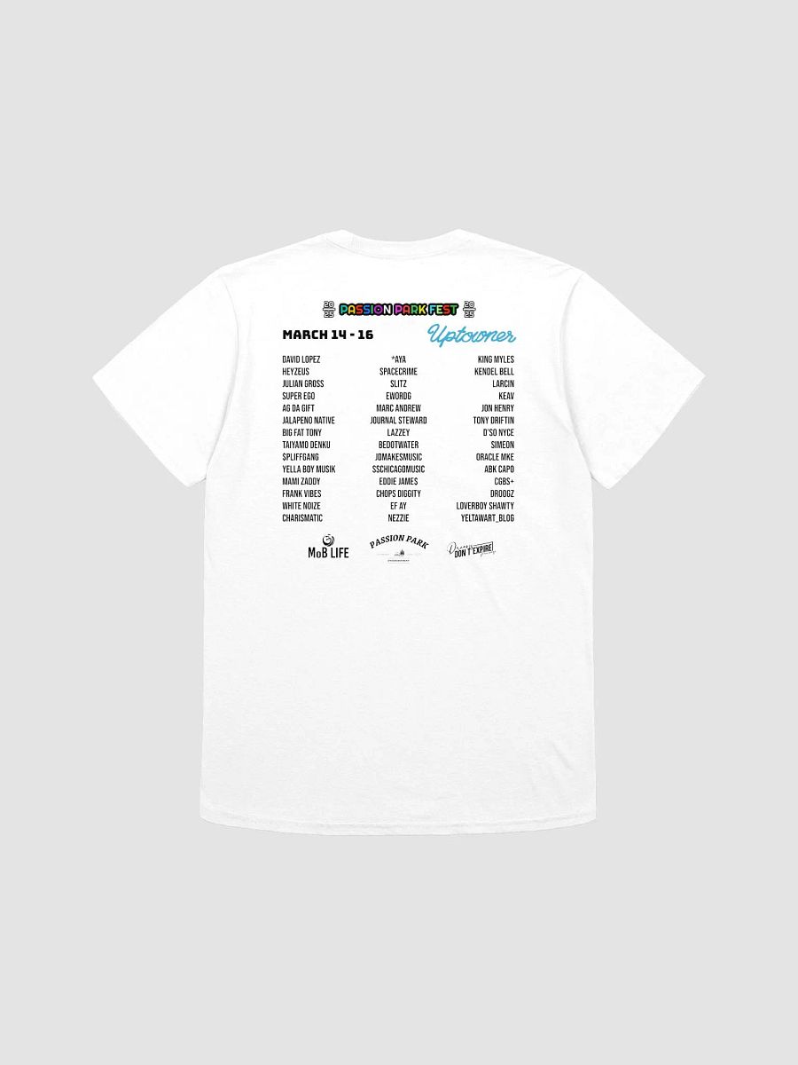 PASSION PARK FEST 2025 OFFICIAL T-SHIRT product image (2)