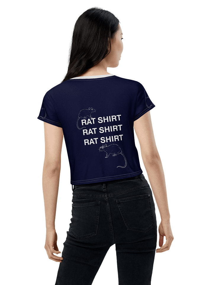 Rat Shirt ft. Rats crop tee product image (2)