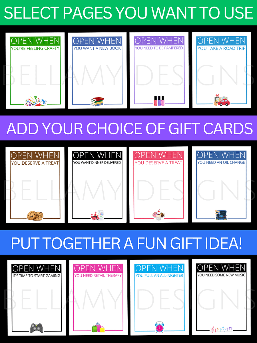 Birthday Gift Card Book product image (4)