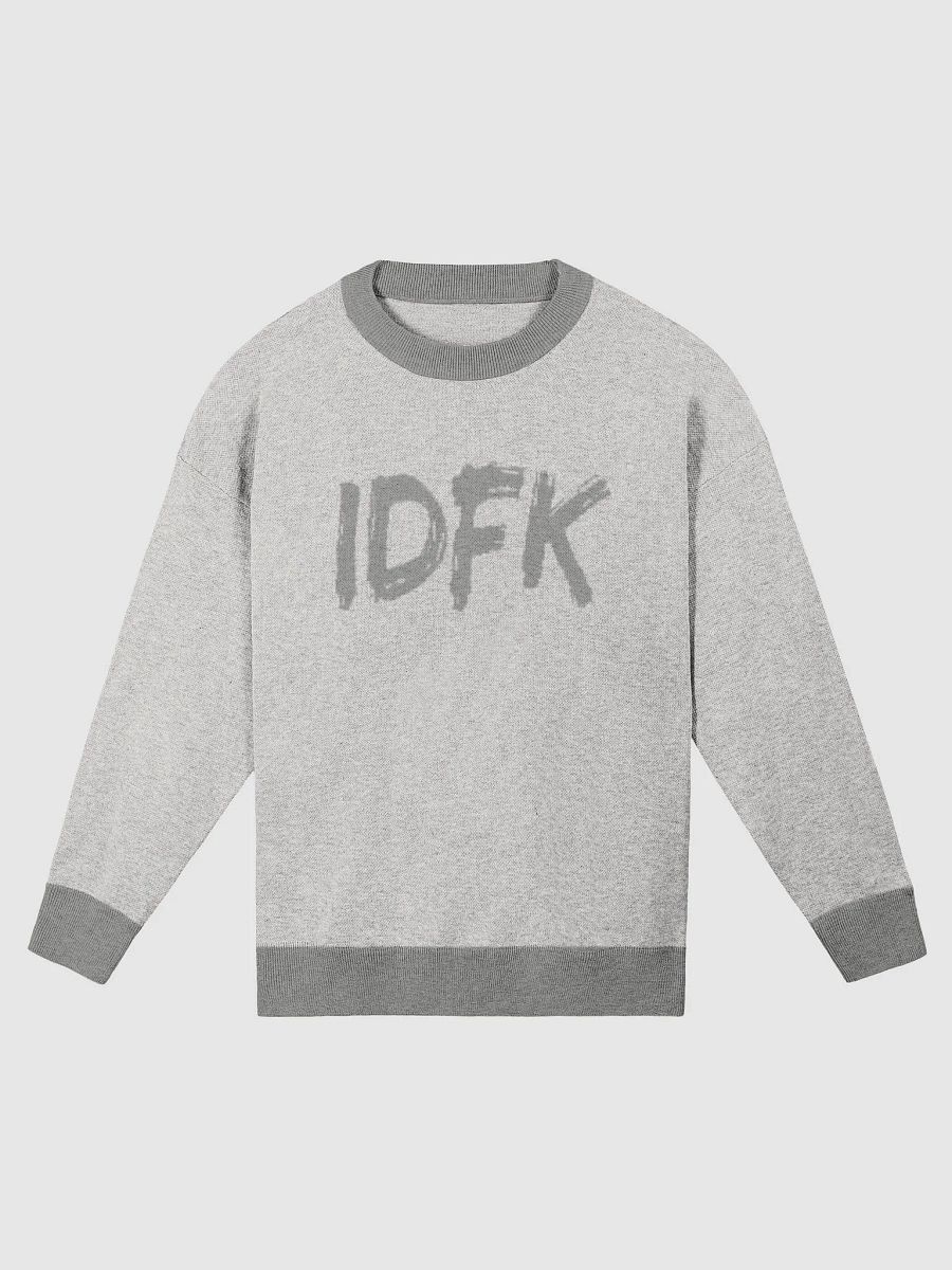 IDFK Whole Lotta Gray Sweater product image (3)