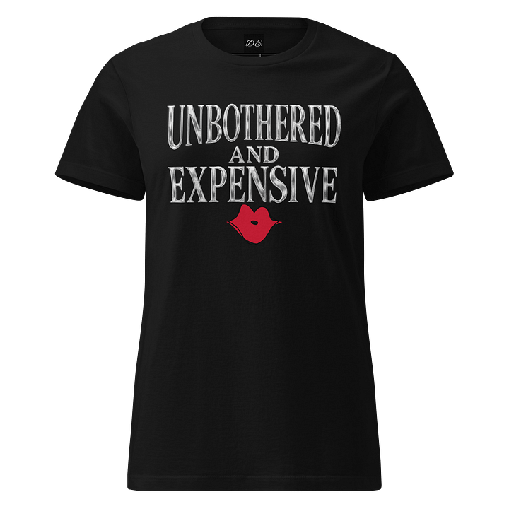 Unbothered & Expensive™ Softstyle Tee — Women’s Semi-Fit Luxe product image (1)