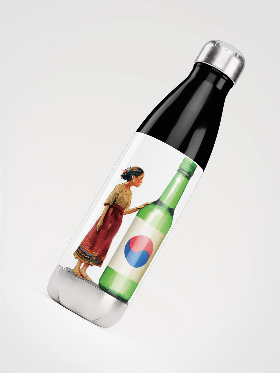 Korean vodka soju and a woman product image (8)