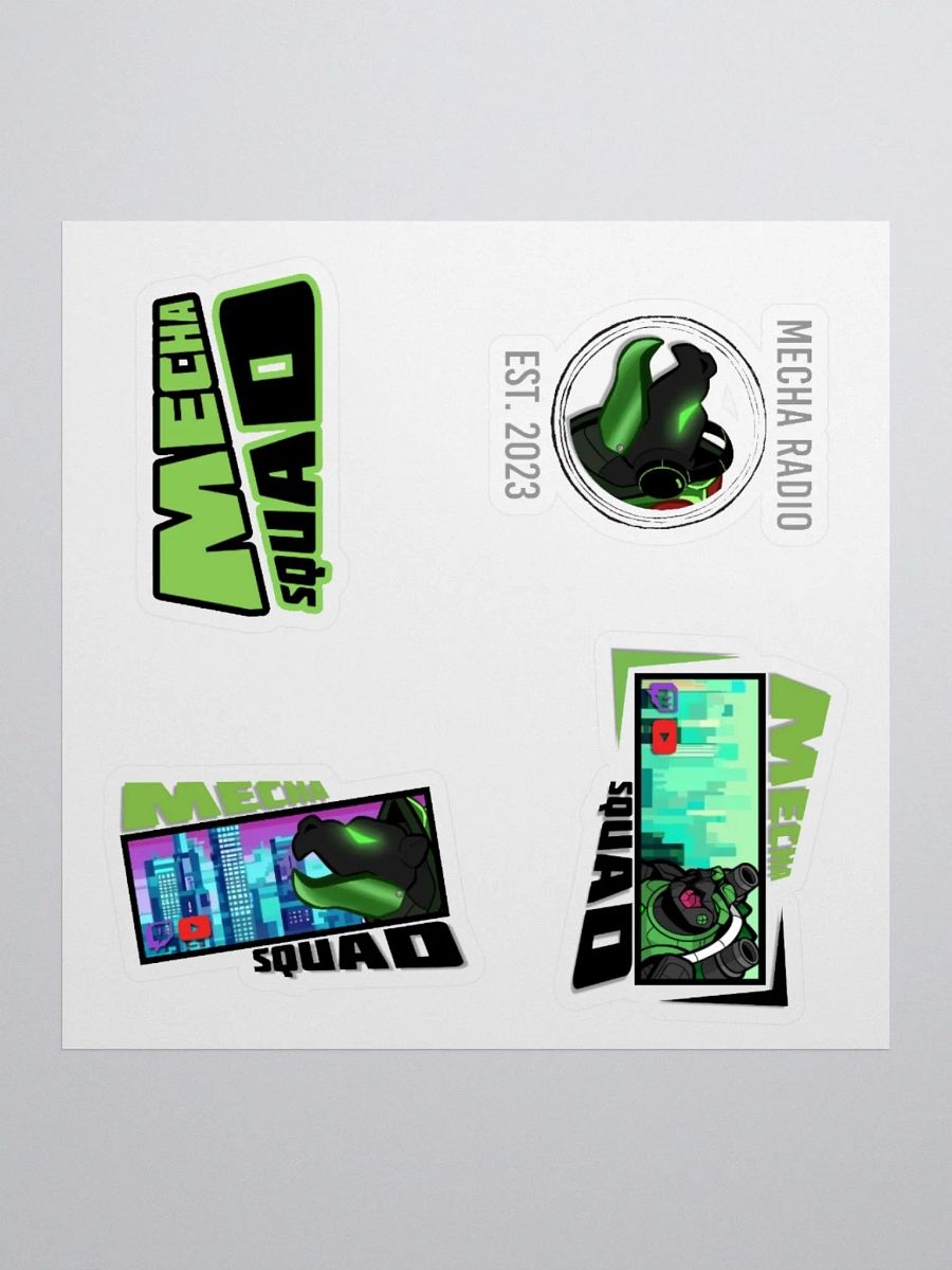 Mecha Squad Sticker Pack product image (3)