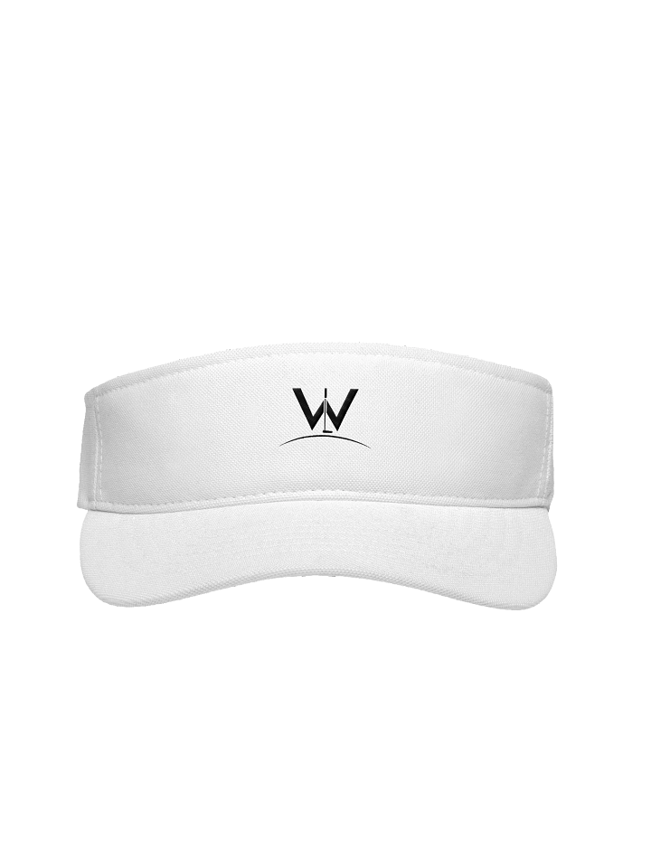 Walk It In Logo Visor — White Edition product image (1)