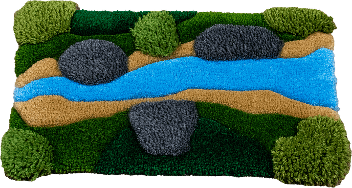 Desk Rug: Rocky Creek product image (1)