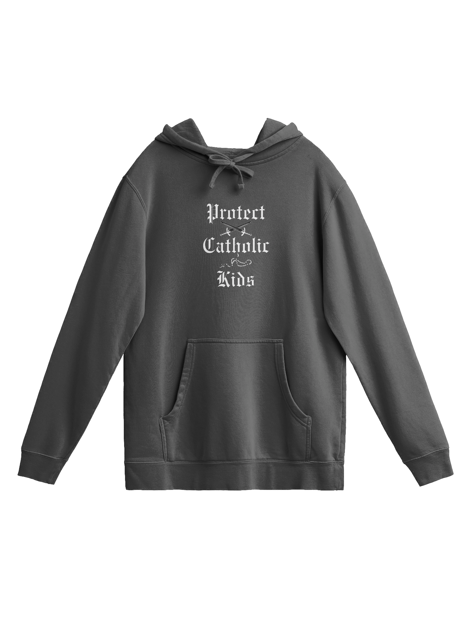Protect Catholic Kids - Hoodie - Charcoal product image (1)