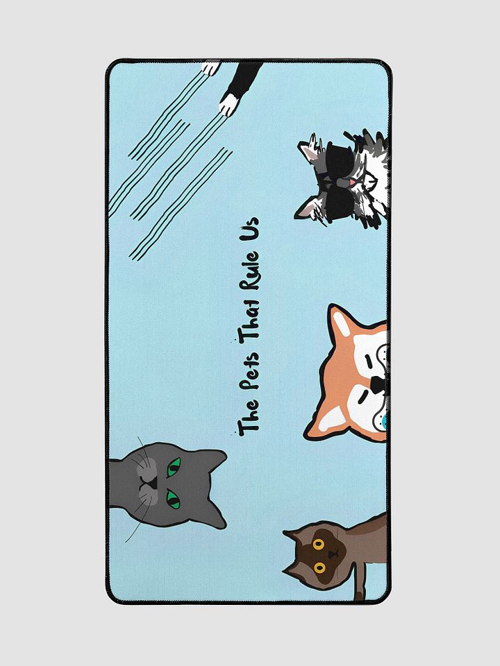 The Pet's That Rule Us - Desk Mat - Original Blue product image (2)