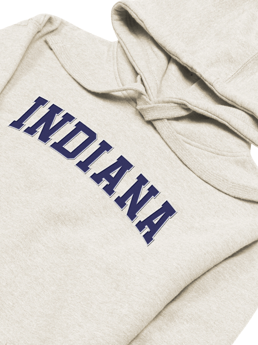Indiana Vintage Stylish Embroidery Unisex Premium Hoodie product image (2)