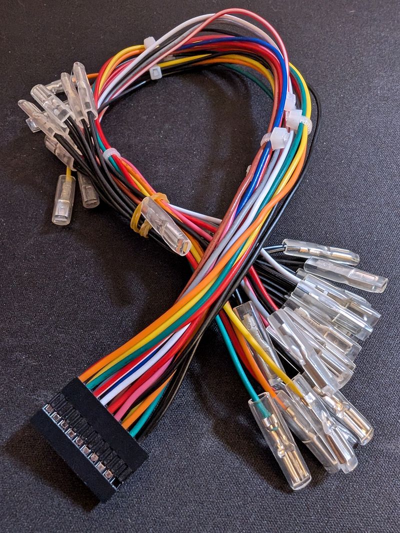 20-Pin Arcade Button Harness