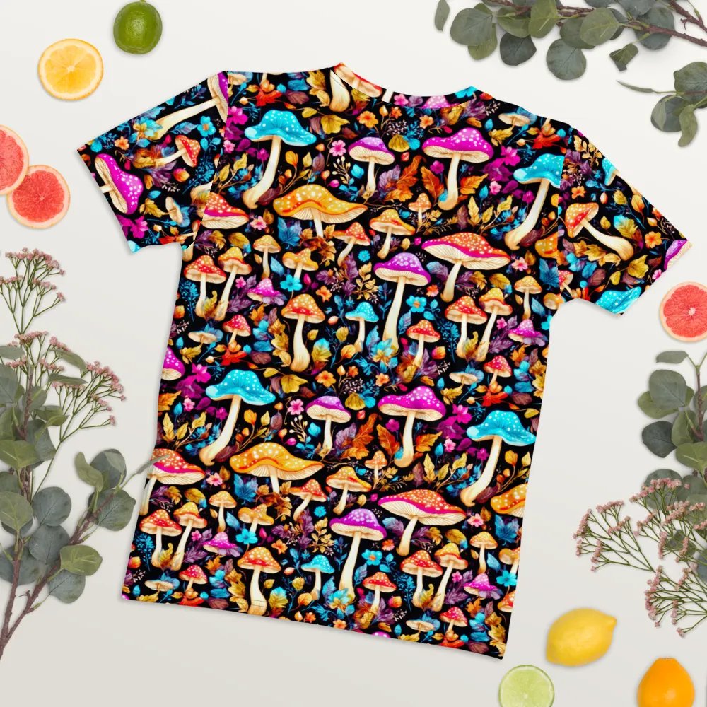 Mushroom Pattern All Over Print T-shirt product image (8)