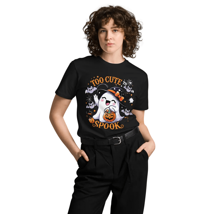 Too Cute To Spook T-Shirt product image (8)