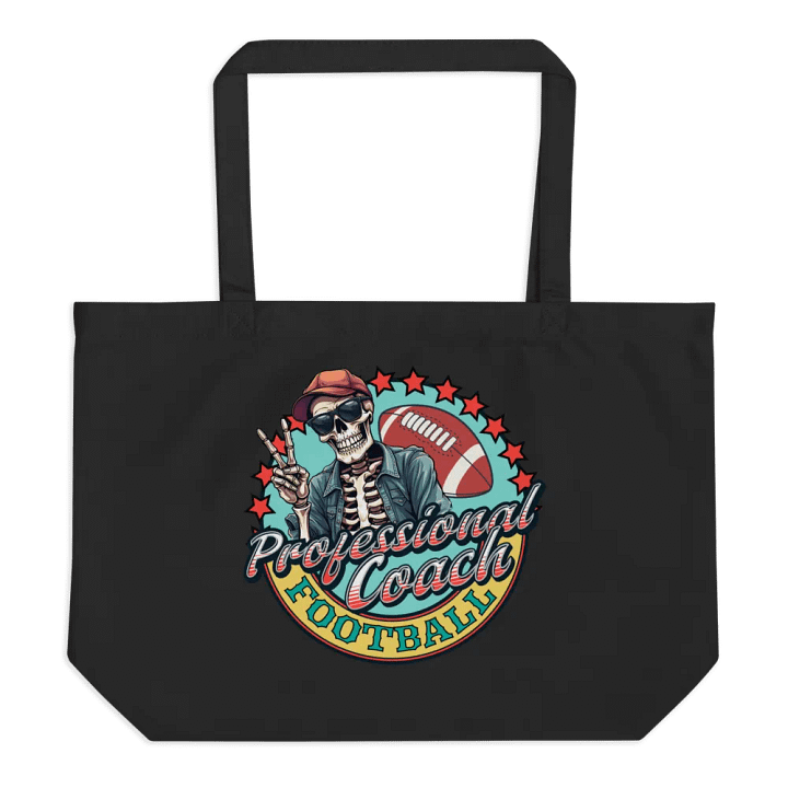 Professional Coach Skeleton Football Cool Tote Bag product image (1)