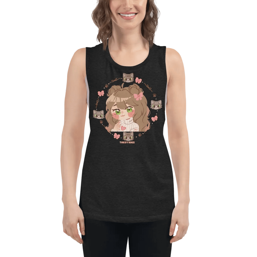 Sienna's Kitty Companion Tank Top product image (5)