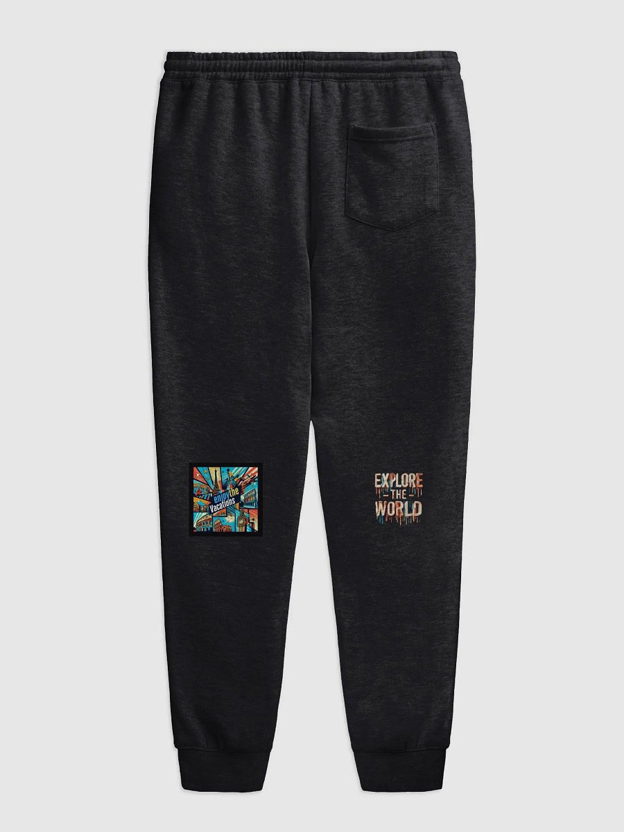 Independent Trading Co. Midweight Fleece Joggers | AI design mandala motive product image (4)