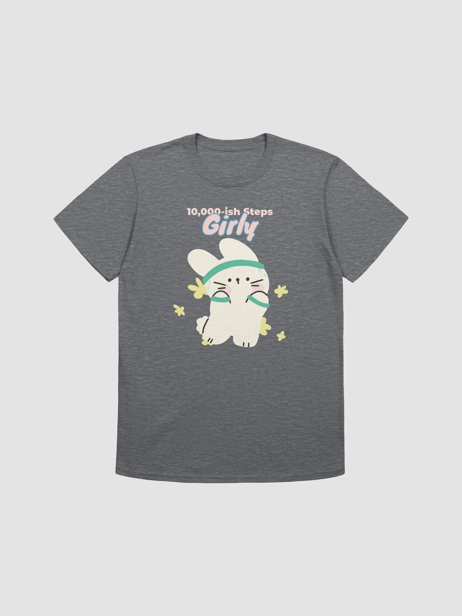 Girly Bunny 10K Steps T-Shirt product image (1)