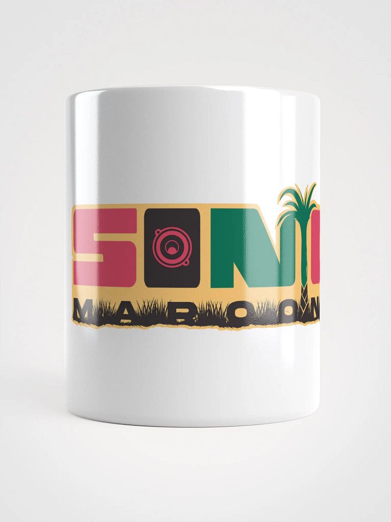 Sonic Maroons White Glossy Mug