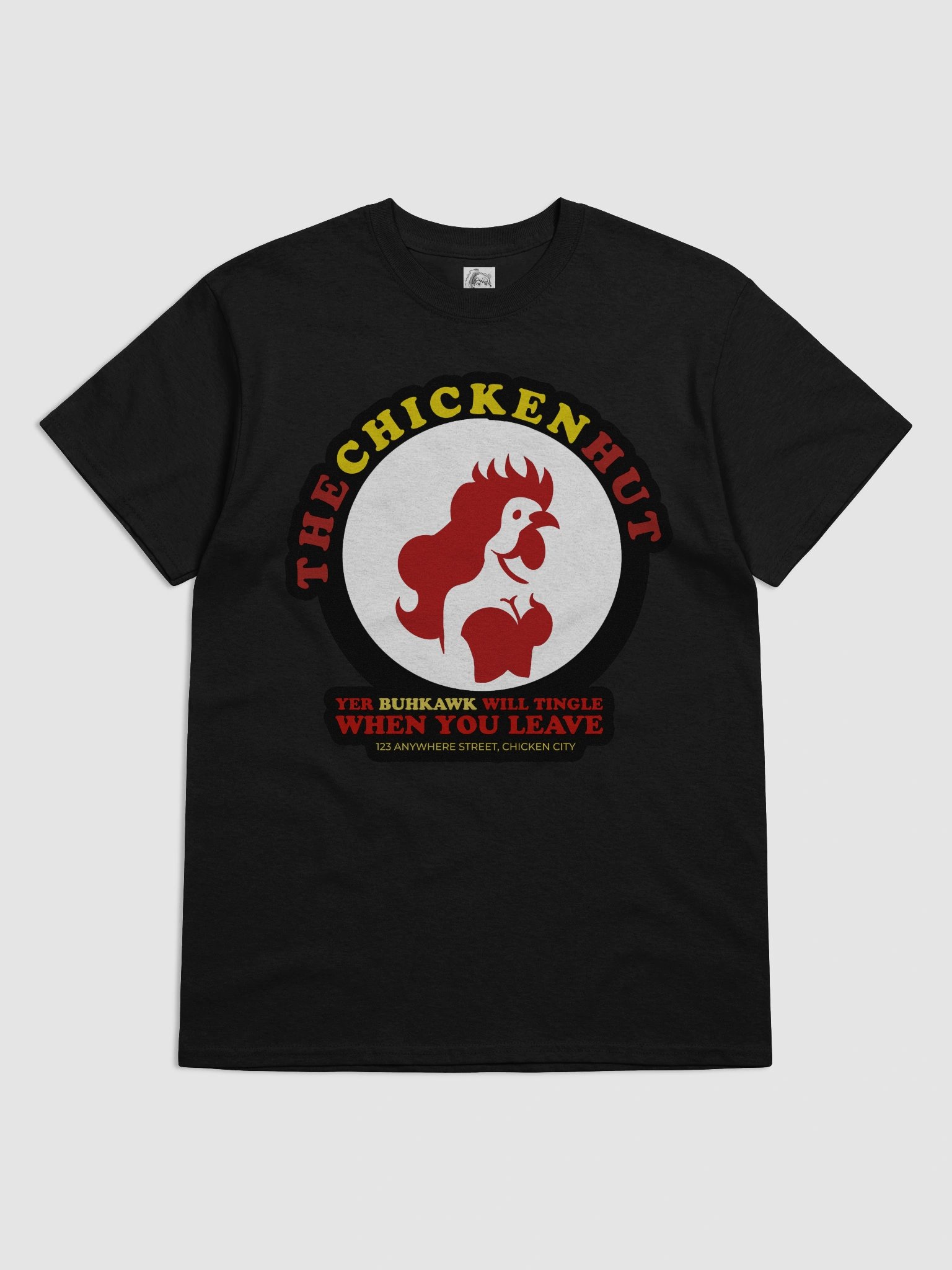 'Yer Buhkawk Tingle' Chicken Hut Tee product image (5)