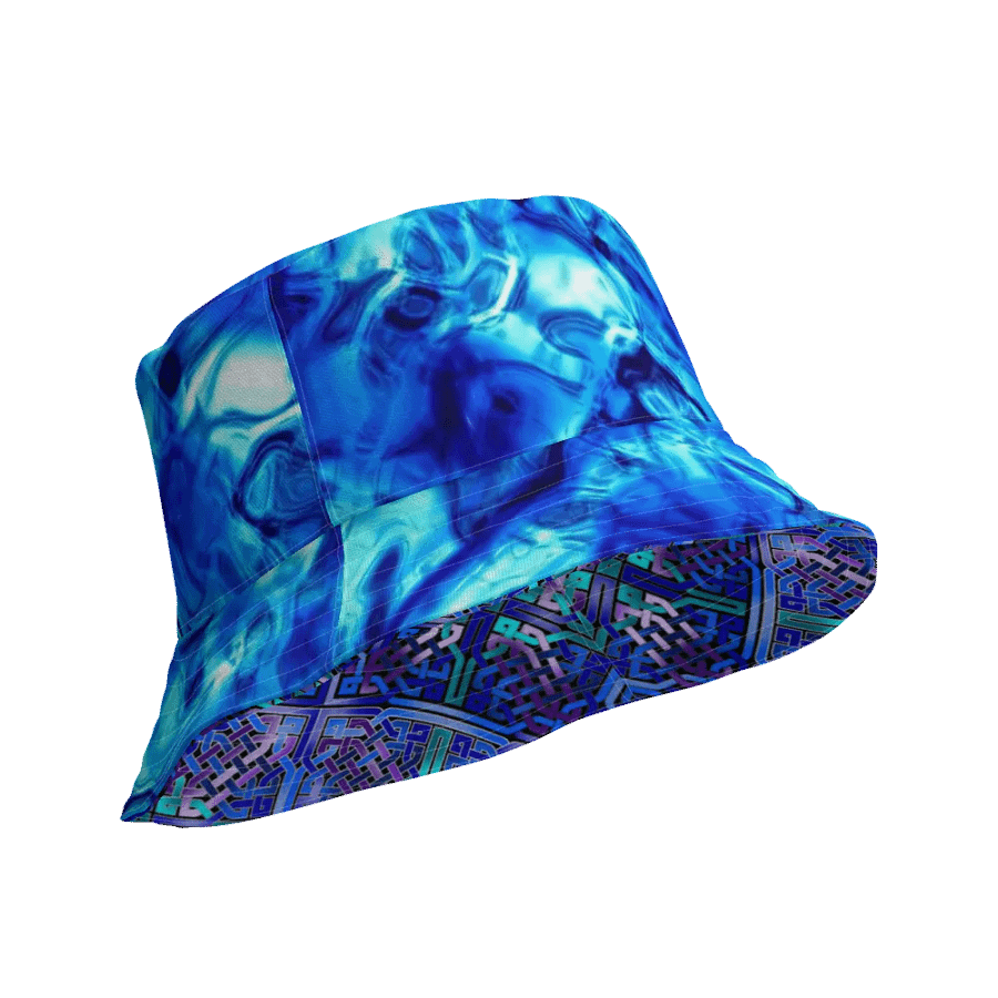 Blue Celtic Knot Buckethat product image (4)