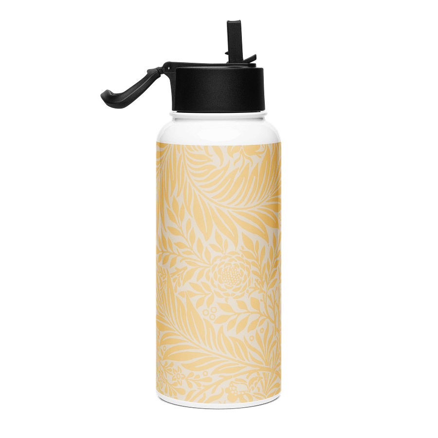 Golden Botanical Bliss Stainless Steel Water Bottle product image (4)