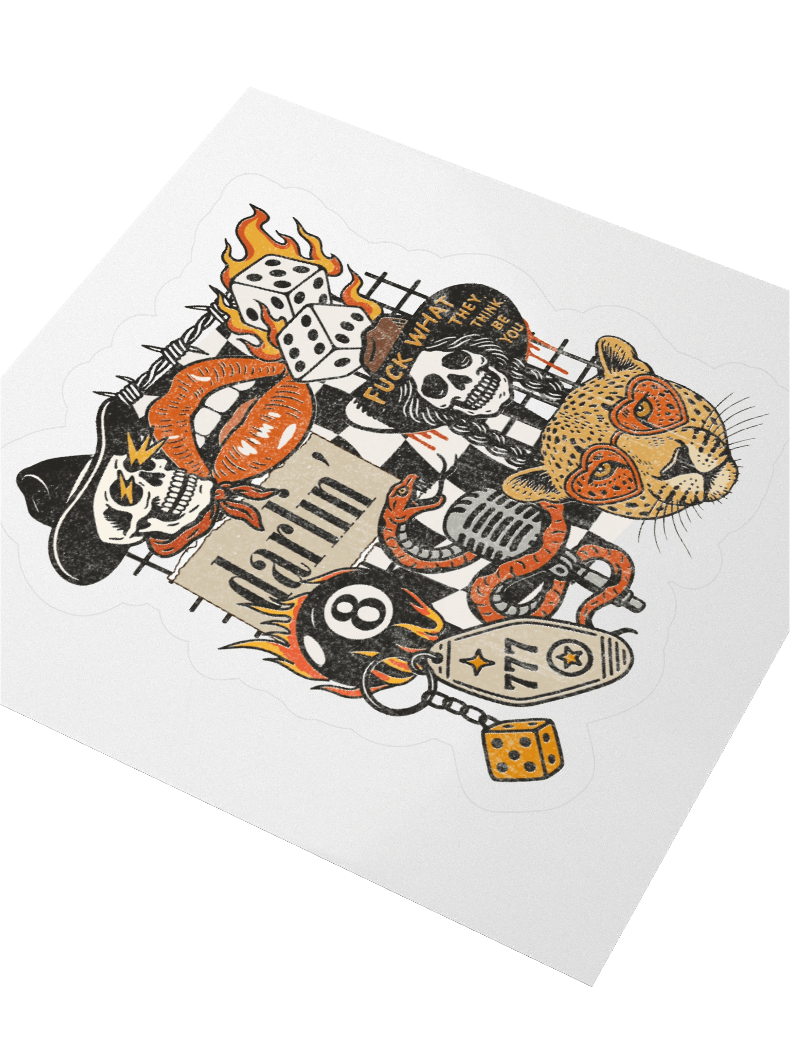 Darlin' Sticker product image (3)