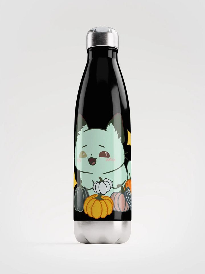 Spoopy Time Pumpkins Stainless Steel Water Bottle product image (1)